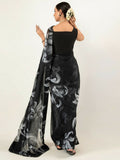 Imran Aftab Chiffon Printed Unstitched Saree-IASC 01