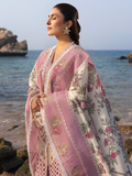 Mahnur Sirene Luxury Lawn Embroidered Unstitched 3-Piece Suit-Aria
