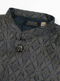 Velvour Boys Jacquard Printed Waistcoat-VW05-B