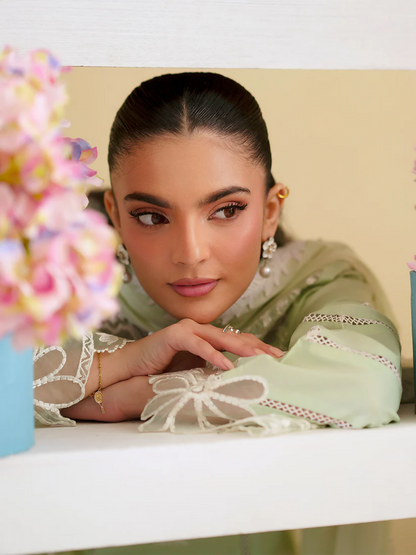 Mahnur Ember Lawn Embroidered Unstitched 3-Piece Suit-EM-004