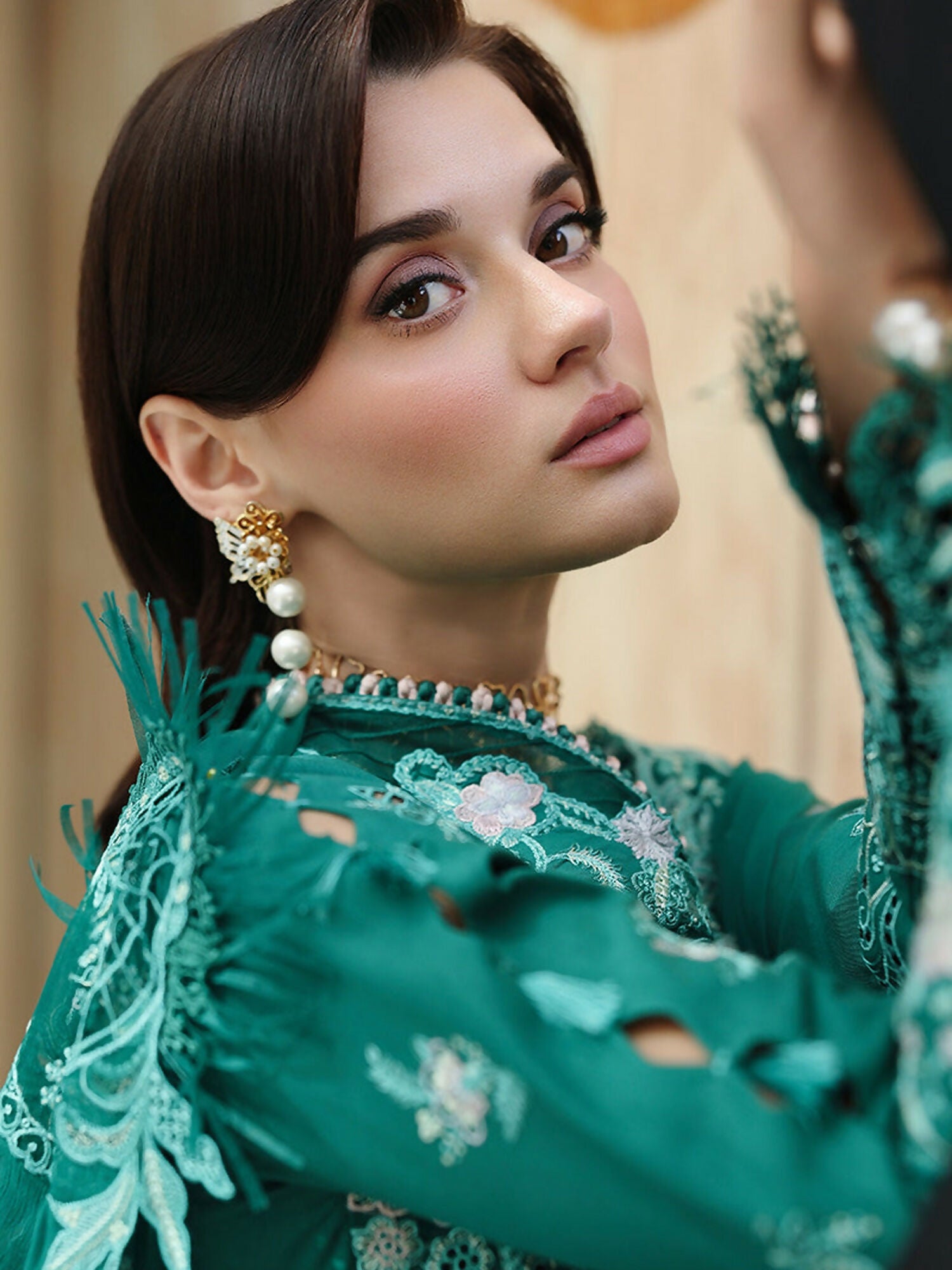 Qalamkar Chikankari Eid Edit'26 Lawn Embroidered Unstitched 3-Piece Suit-CM-07 Rogue