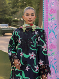 Naqsh Festive Edit Print Kari Lawn Embroidered Unstitched 3-Piece Suit-N-00120