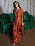 Hussain Rehar Basic Not Basic 3 Raw Silk Embellished Stitched 2-Piece Suit-Flamme