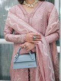 Qalamkar Qline Lawn Drop-1 Embroidered Unstitched 3-Piece Suit-RP-06-Noore