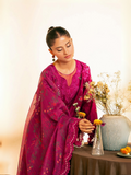 RajBari Jahaan Premium Festive Lawn Embroidered Unstitched 3-Piece Suit-MAYA 4-B
