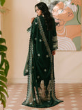 Mahnur Shanaya Luxury Lawn Embroidered Unstitched 3-Piece Suit-Siyahgul