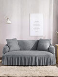 Elegant Bedding Persian Style Jersey Bubble Sofa Cover