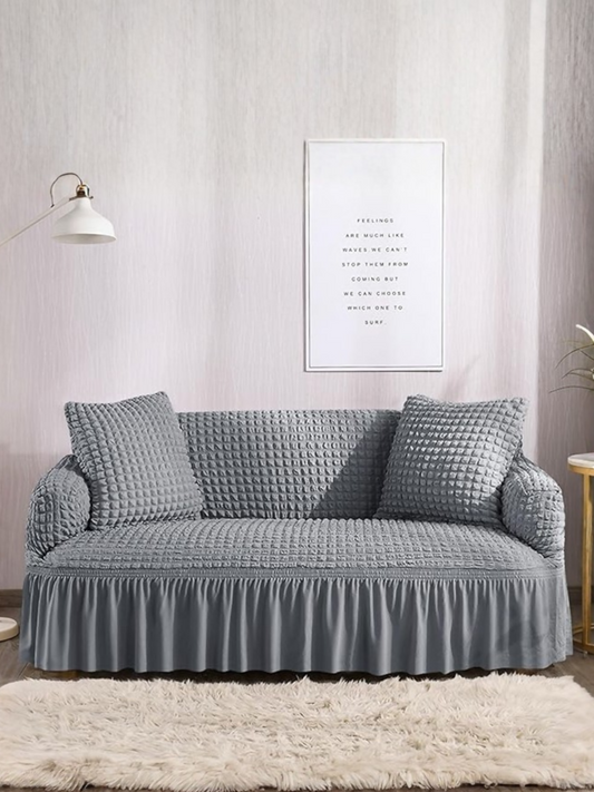 Elegant Bedding Persian Style Jersey Bubble Sofa Cover