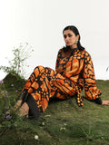 Binilyas Silk Digital Printed Co-Ord Set-30095
