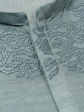 Velvour Boys Cotton Embroidered Stitched Kurta-VB202-A