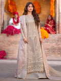 Binilyas Sona Gachi Formals Organza Embroidered Stitched 3-Piece Suit-D-601