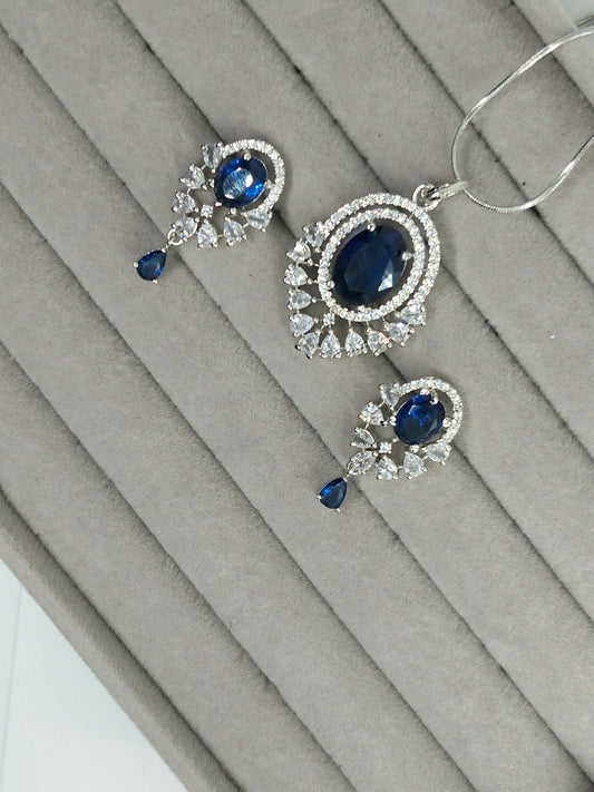 H&A Jewellery One Carat Necklace Set