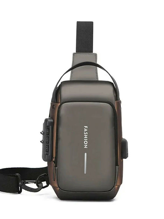 Funky's Usb Charging Smart Storage Shoulder Bag-14695