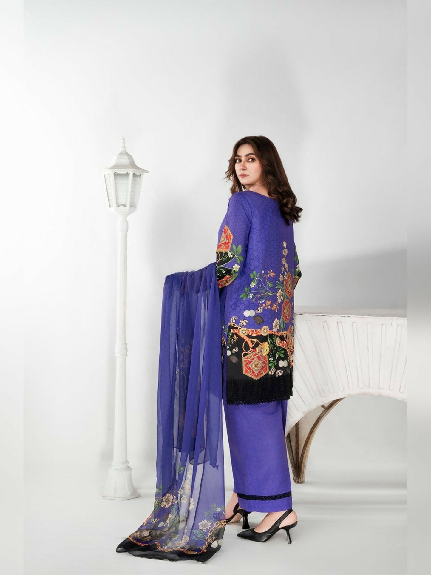 Imran Aftab Aura Summer Lawn Printed Unstitched 3-Piece Suit-IALC 07