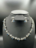 H&A Jewellery One Carat Silver Rhodium Plated Jewellery Set