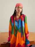 Hussain Rehar Pay Day Vol III Silk Printed Stitched Shirt-Cuo