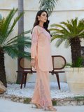 HU Studios Soléa Collection Lawn Cotton Embroidered Stitched 2-Piece Suit-Pastel Promise