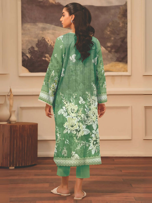 Cross Sketch Lawn Printed Unstitched 2-Piece Suit-Zunaira