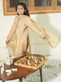 Panache Apparel Noore Eid Edit Sheesha Silk Embroidered Stitched Suit-Deyar Kids