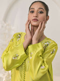 Ruby's Couture The Luxe Edit Sheesha Silk Embellished Stitched 2-Piece Suit-Shahnoor