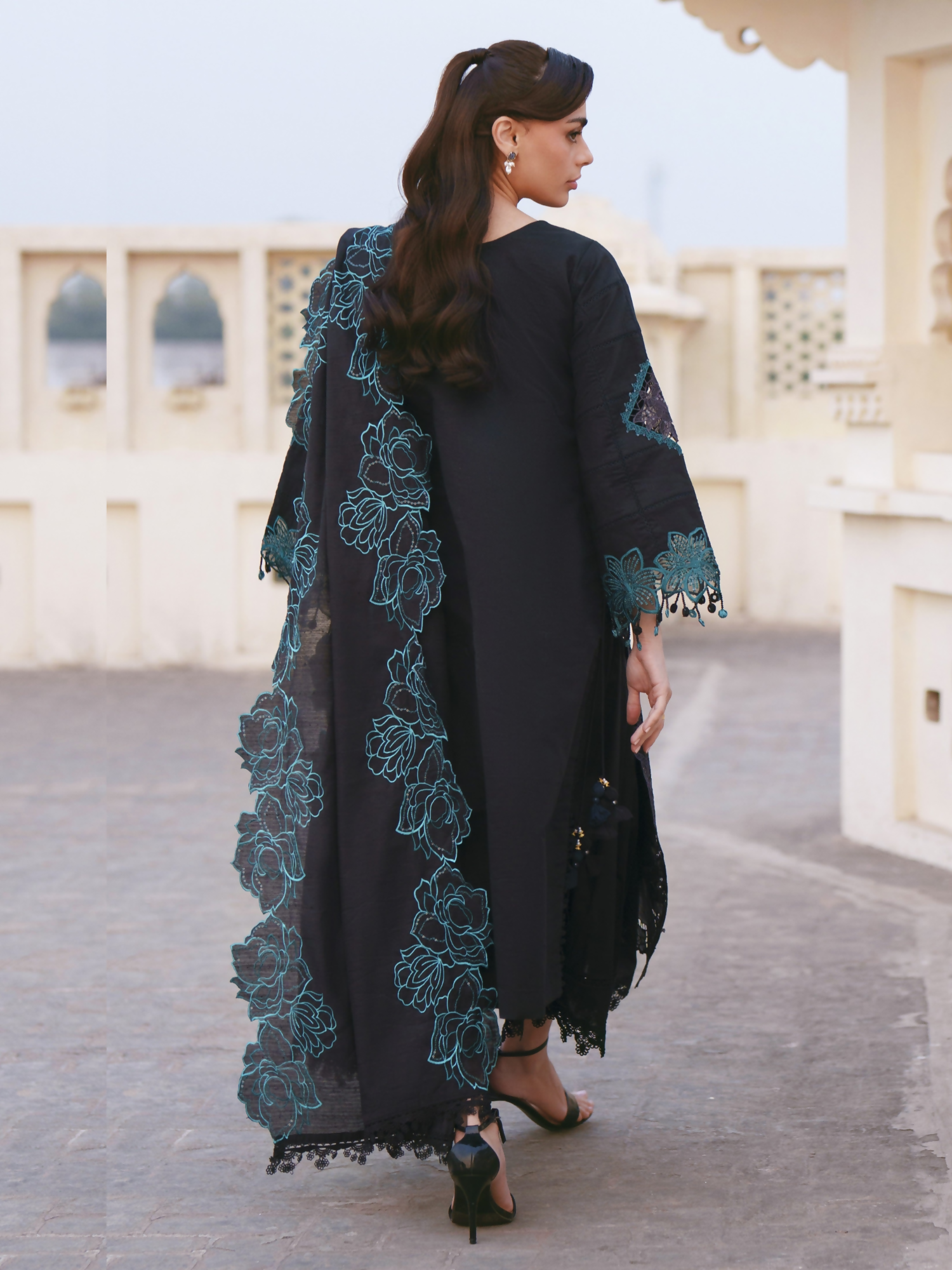 Parishay Shangrila Lawn Embroidered Unstitched 3-Piece Suit-SLA-03