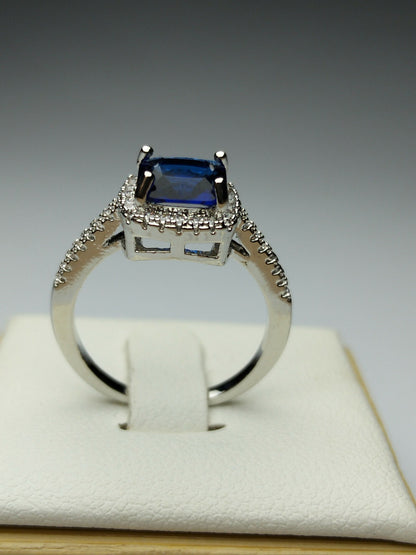 H&A Jewellery Silver Rhodium Plated Ring