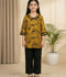Velvour Girls Linen Printed Co-Ord Set-VG220-A