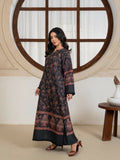 Stylish Collection Amaya Pret Silk Grip Printed Stitched 2-Piece Suit-Morni Black