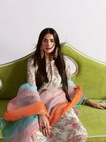 Hussain Rehar Candy Soap Organza Embellsihed Stitched 3-Piece Suit-Parel