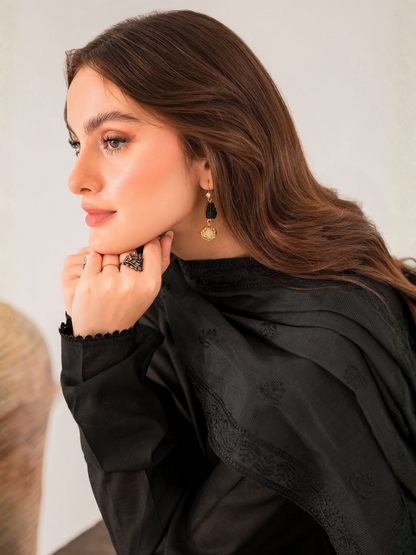 Panache Apparel Daily Essentials RTW Chambray Kattan Stitched Suit-Ash