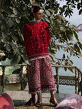Hussain Rehar Luxury Lawn'26 Eid Edit Embroidered Unstitched 3-Piece Suit-Nihdi