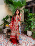 Fatima Hussain Lawn Embroidered Unstitched 3-Piece Suit-Alyaah