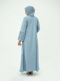 Kachy Dhaagy Dhanak Embroidered Maxi
