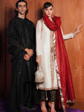 Hussain Rehar Basic Not Basic IV Raw Silk Embroidered Stitched 3-Piece Suit-Calla
