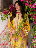 Mahnur Gulzar Viscose Embroidered Unstitched 3-Piece Suit - G - 12