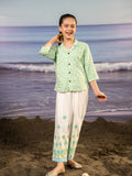 Velvour Girls Cotton Printed Co-Ord Set-VG161-A