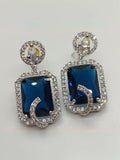 H&A Jewellery One Carat Crystal Stone Earrings
