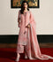 Hussain Rehar The Scent Luxury Pret SS'25 Raw Silk Embellished 3-Piece Suit-Evara