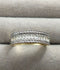 H&A Jewellery 18K Gold Polished Zircon Band Ring