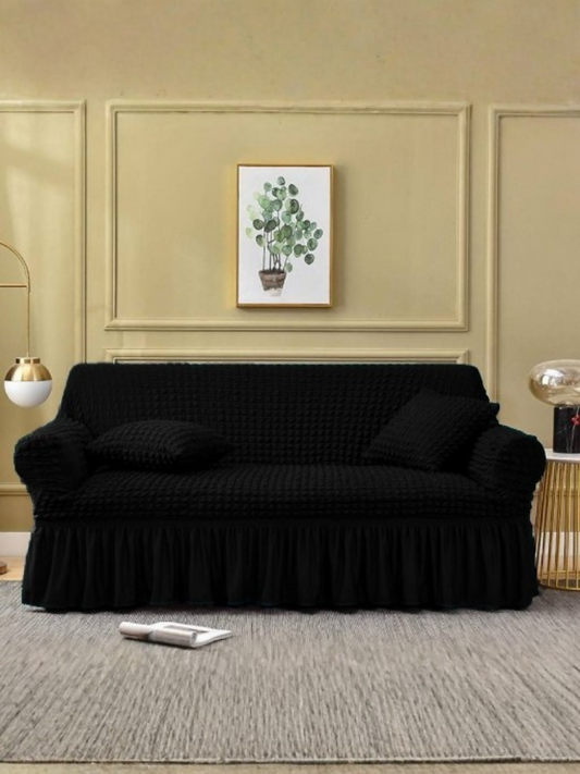 Elegant Bedding Jersey Bubble Sofa Cover