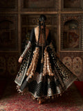 Hussain Rehar Massarat Festive Unstitched'25 Korean Raw Silk Embroidered 3-Piece Suit-Noor Jehan