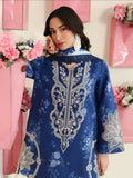 Mahnur Anaya Vol.2 Lawn Embroidered Stitched 3-Piece Suit-AN-2-03-Blue