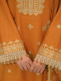 Zeephire Dhanak Embroidered Stitched 3-Piece Suit-Ifra