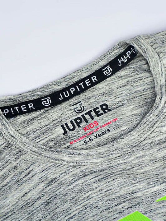 Jupiter Printed Never Give Up Twin Set-13967