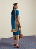 Hussain Rehar Pay Day Vol III Raw Silk Printed Stitched 2-Piece Suit-Serie