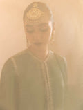 Hussain Rehar Chamak Damak Raw Silk Embellished Stitched 3-Piece Suit-Belle
