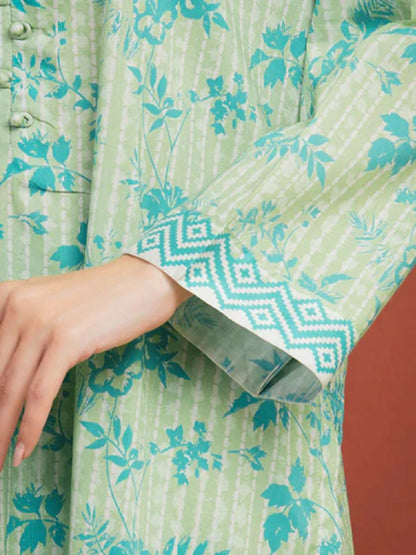 Edenrobe Allure Summer Lawn Printed Unstitched 3-Piece Suit-EWU5A1-35299