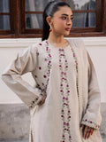 Mannat Clothing Laila Winter Pret '25 Karandi Embroidered Stitched Suit-Pine