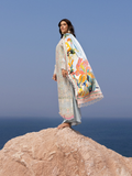 Mahnur Sirene Luxury Lawn Embroidered Unstitched 3-Piece Suit-Luna