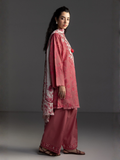 COCO by Zara Shahjahan Lawn'26 Embroidered Unstitched 3-Piece Suit-Aviona-3B